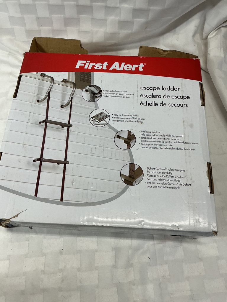 Folding metal ladder, wooden ladder, and escape ladder - image 6 of 7