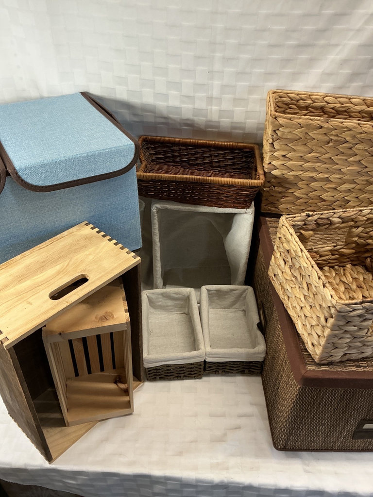 Assorted Storage Bins and Baskets - image 1 of 7