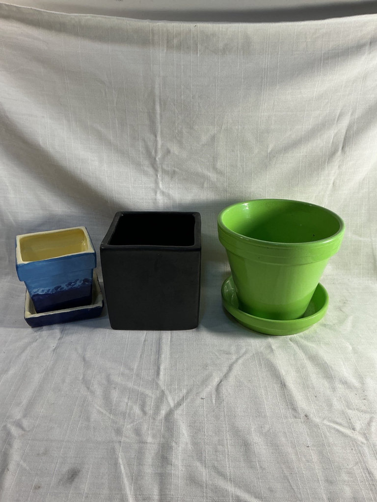 Small Ceramic Pots - image 3 of 6