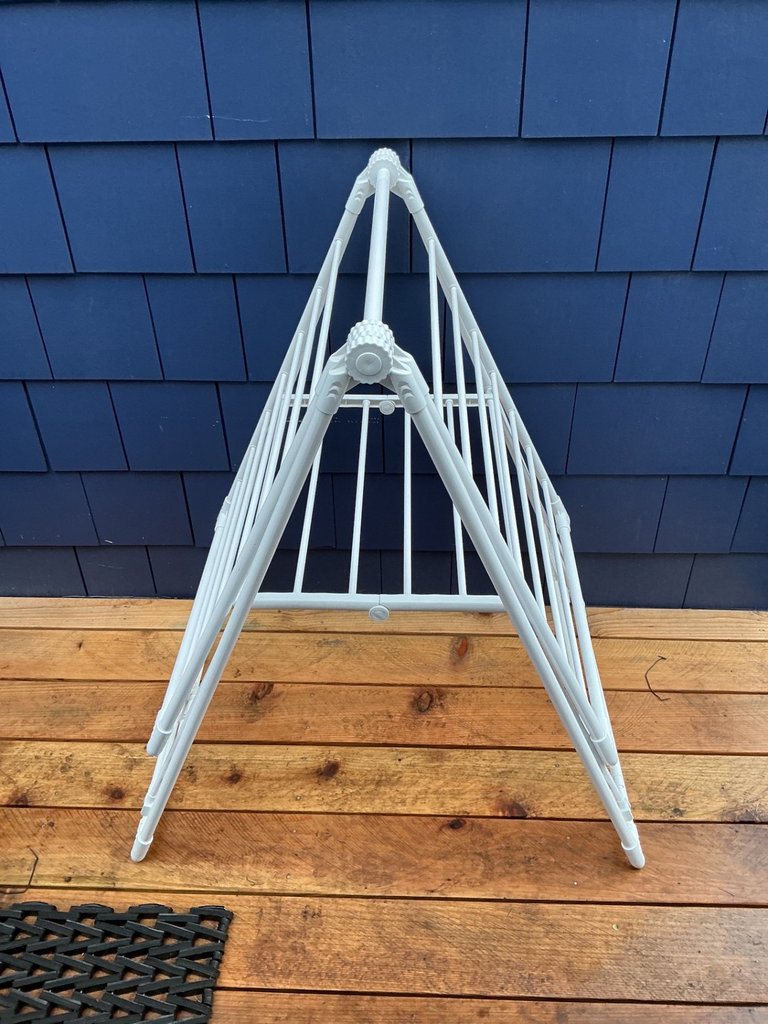 Laundry items: drying racks, ironing board, baskets and accessories - image 3 of 15