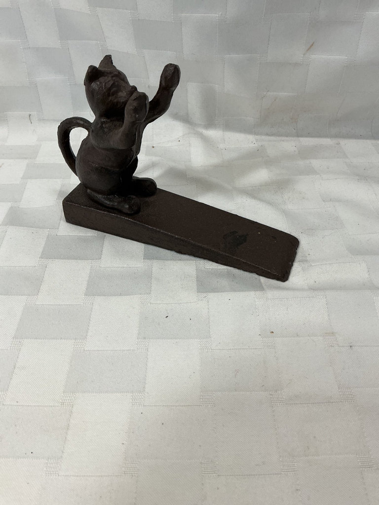 Antique Cast iron door stops - image 3 of 3