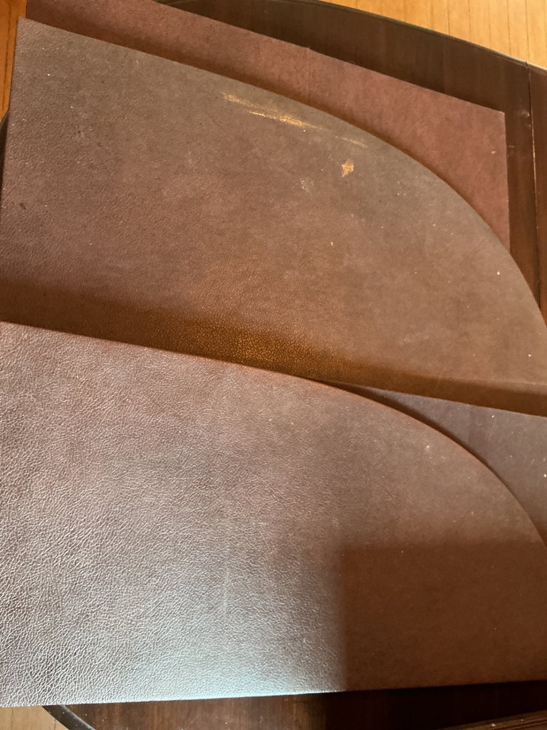Ethan Allen oval dining table with two leaves and four ladder-back chairs - image 6 of 7