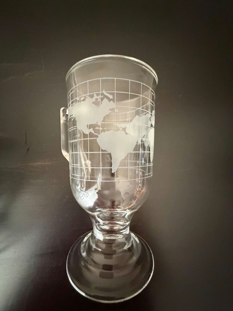 Nescafé Vintage MCM World Globe Irish Coffee Mugs - image 3 of 5