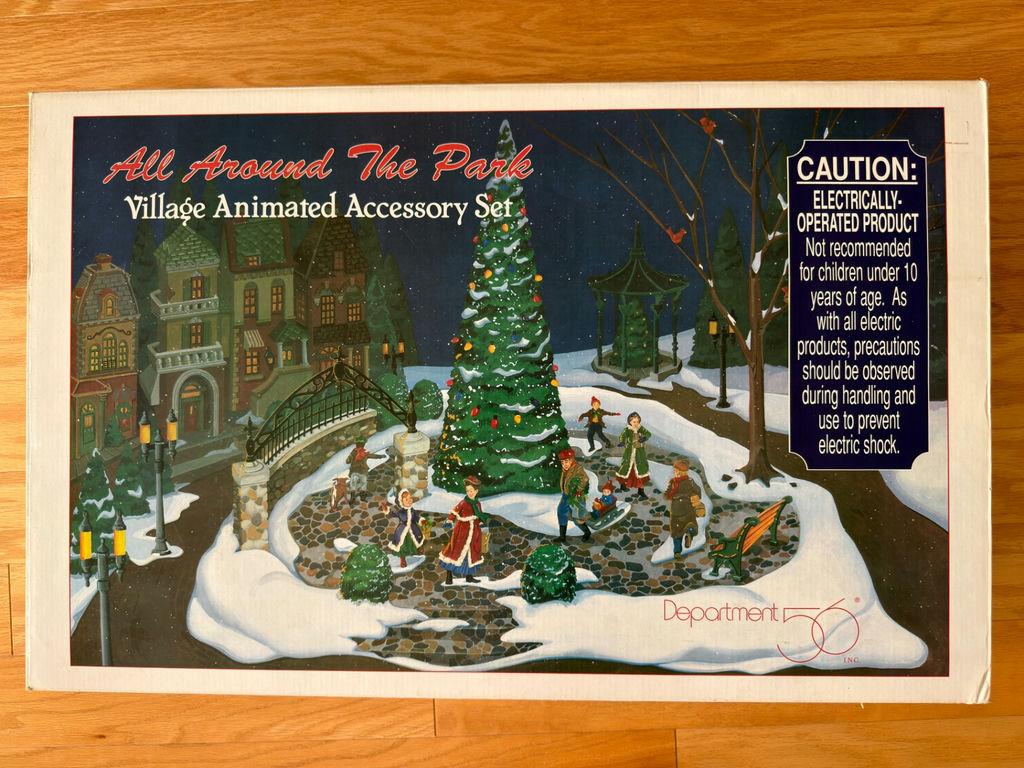 Department 56 Village Animated Accessory - All Around the Park - image 1 of 5