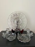 Silver Overlay Glass Lot - thumbnail 1 of 9