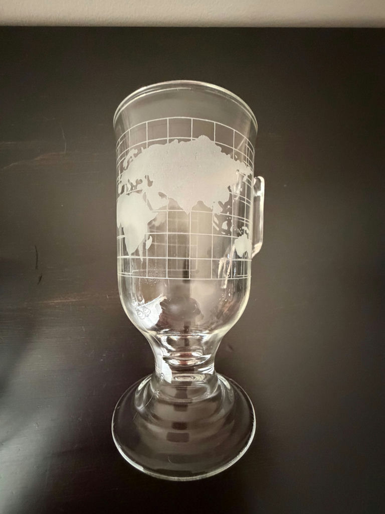 Nescafé Vintage MCM World Globe Irish Coffee Mugs - image 2 of 5