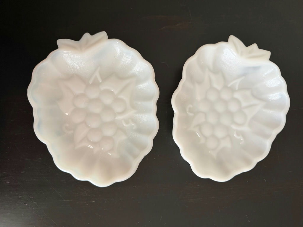 Milk Glass - Doeskin Milk Glass Lot - 7 pieces - image 3 of 6