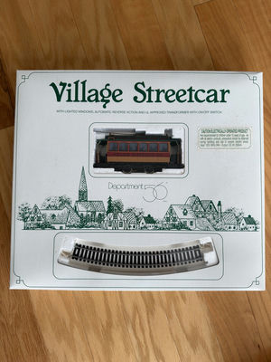 Department 56 Village Streetcar - Image 1 of 3