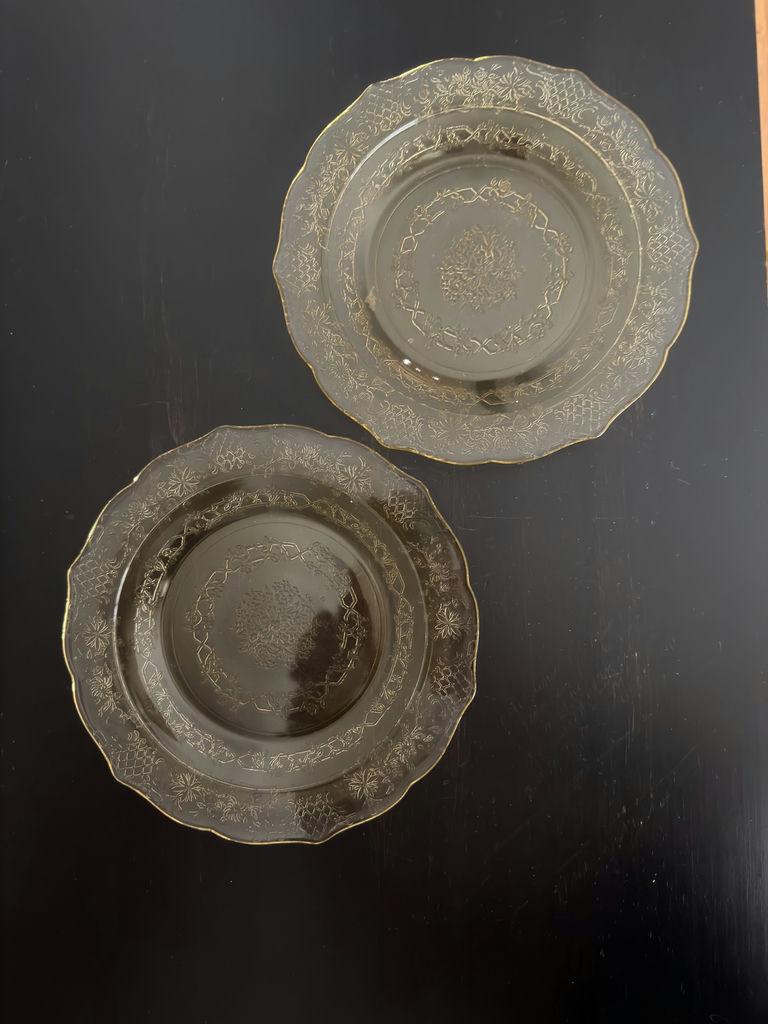 Amber Depression Glass - image 2 of 5