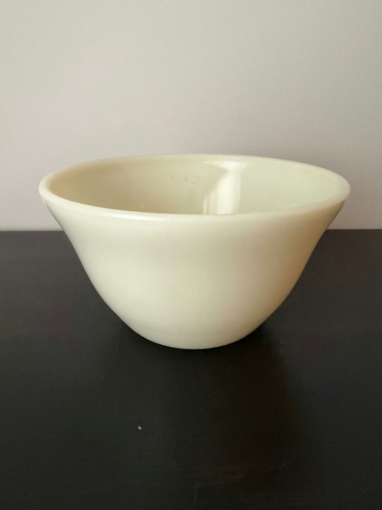 Vintage McKee Uranium Custard Glass Bowls - set of 2 - image 3 of 15