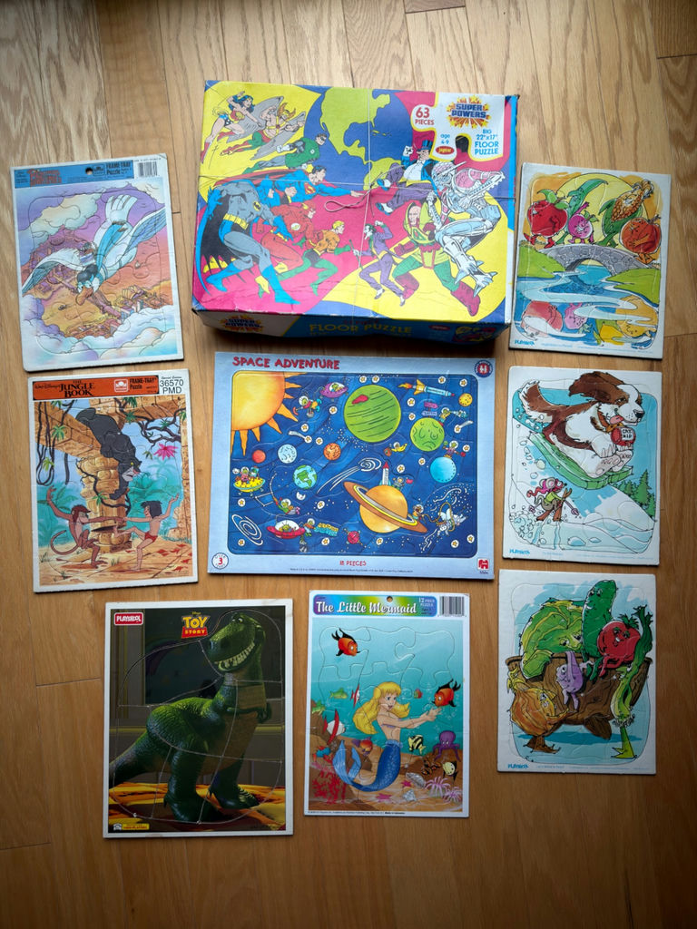 Vintage Kids Jigsaw Puzzles - image 1 of 10