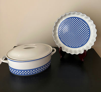 1980’s Casserole and Quiche Dishes - New - Image 1 of 12