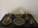 Amber Depression Glass - thumbnail 1 of 5