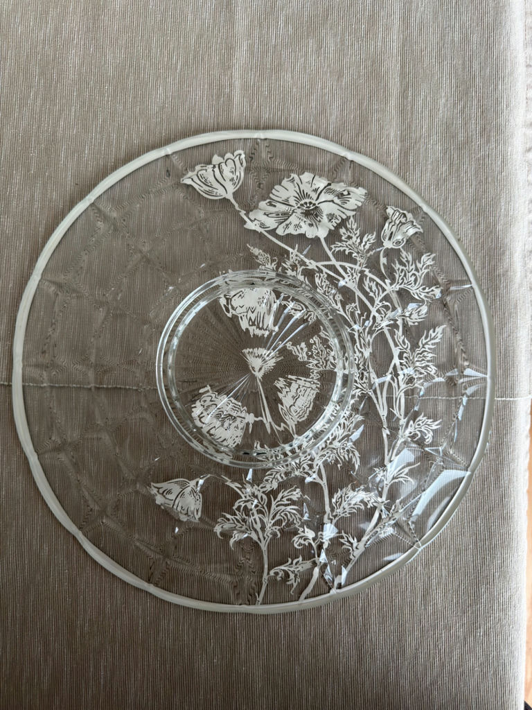 Silver Overlay Glass Lot - image 2 of 9