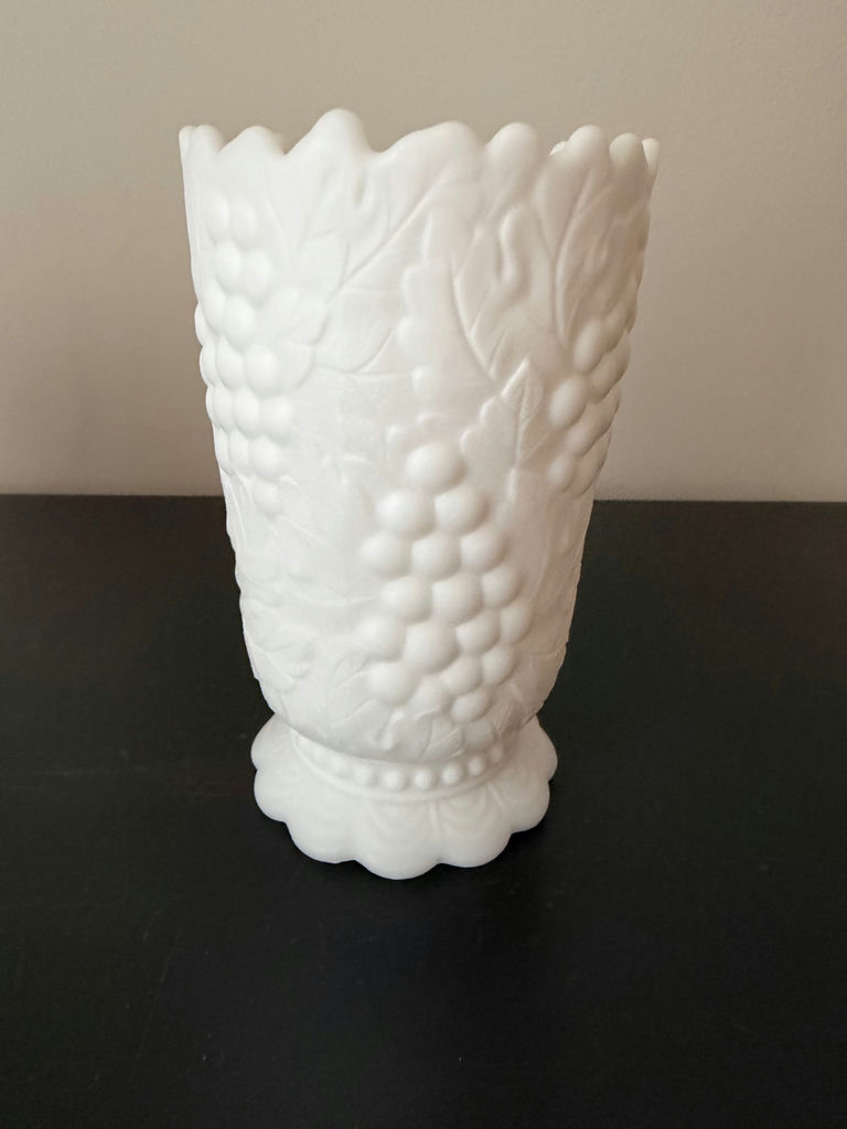 Milk Glass - Doeskin Milk Glass Lot - 7 pieces - image 5 of 6