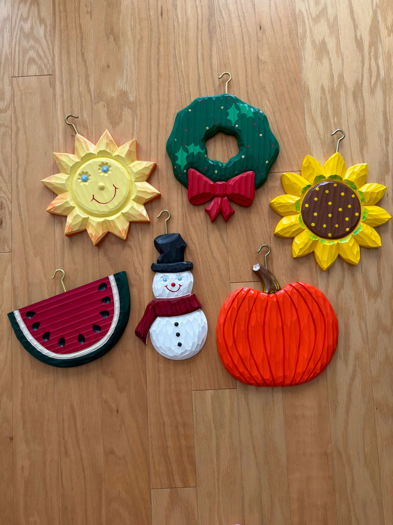 Seasonal Plaques - image 1 of 8