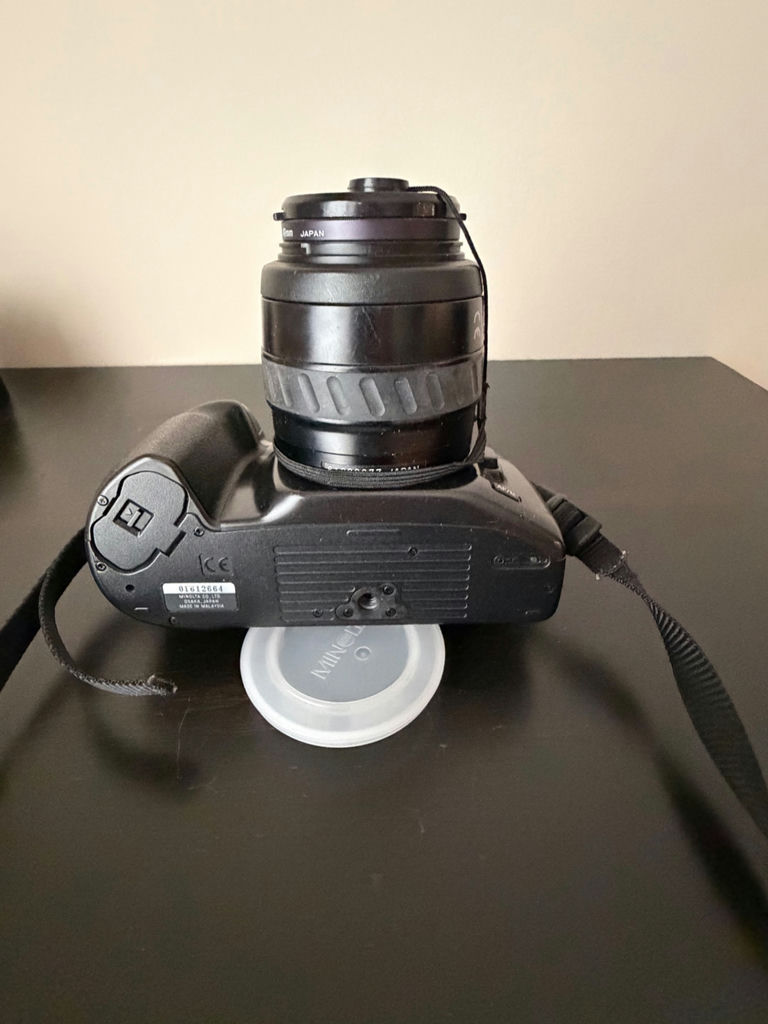 Vintage Minolta 35 mm Camera with Sigma Tiffen Telescoping Lens - image 7 of 18