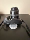 Vintage Minolta 35 mm Camera with Sigma Tiffen Telescoping Lens - thumbnail 7 of 18