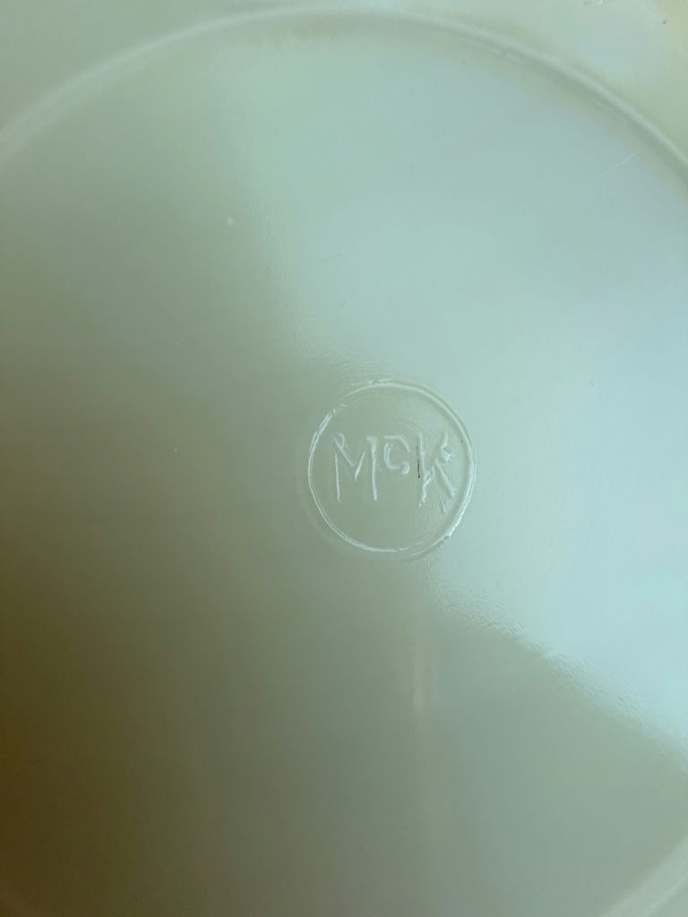 Vintage McKee Uranium Custard Glass Bowls - set of 2 - image 5 of 15