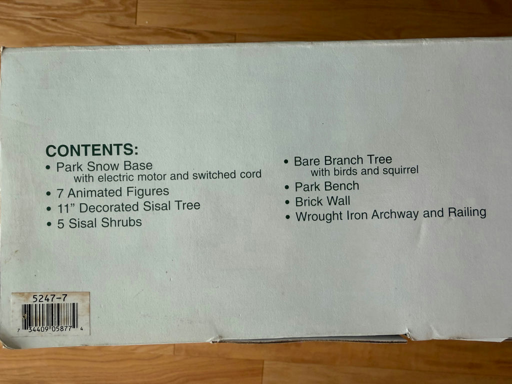 Department 56 Village Animated Accessory - All Around the Park - image 4 of 5