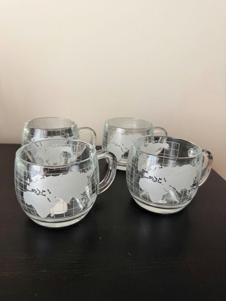 Nescafé Vintage MCM World Globe Set - Coffee Pot, Mugs, Creamer, Sugar - NWT - image 3 of 16
