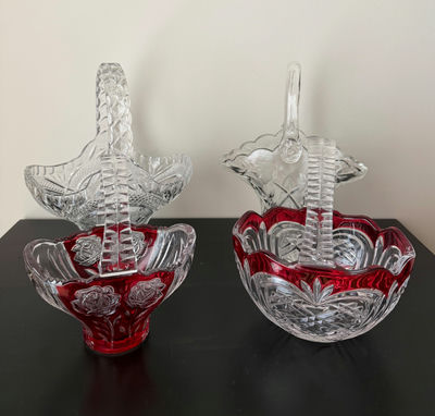 Glass Baskets - Image 1 of 16