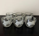 Nescafé Vintage MCM World Globe Coffee Mugs - thumbnail 1 of 6