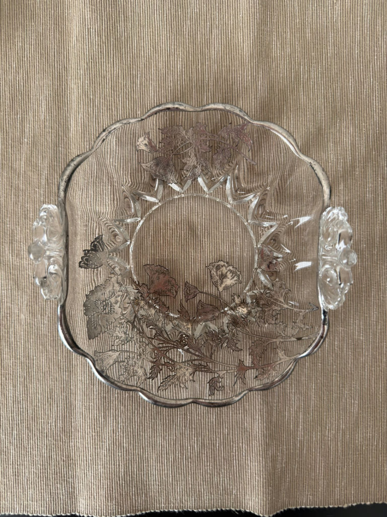 Silver Overlay Glass Lot - image 6 of 9