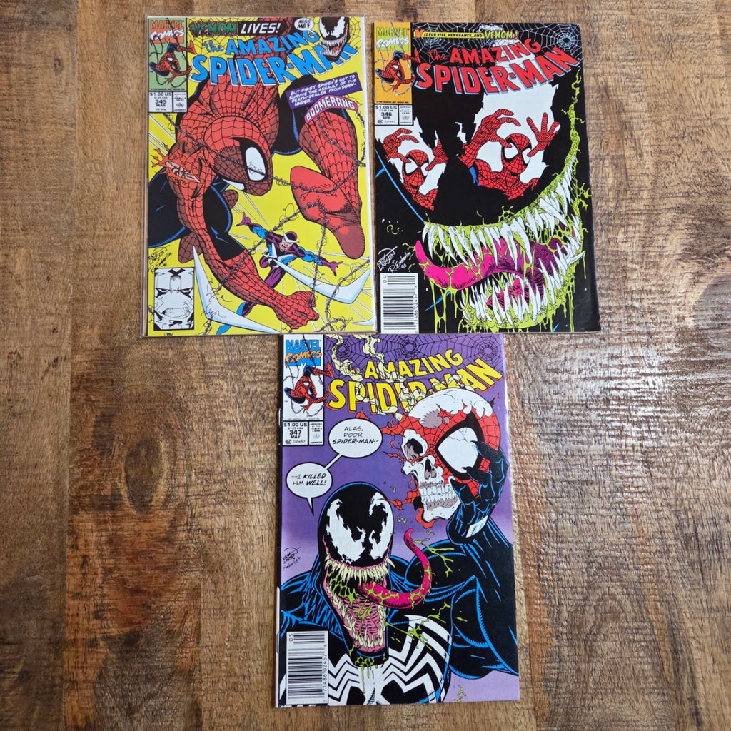 Amazing Spiderman #345 346 347 - image 1 of 5