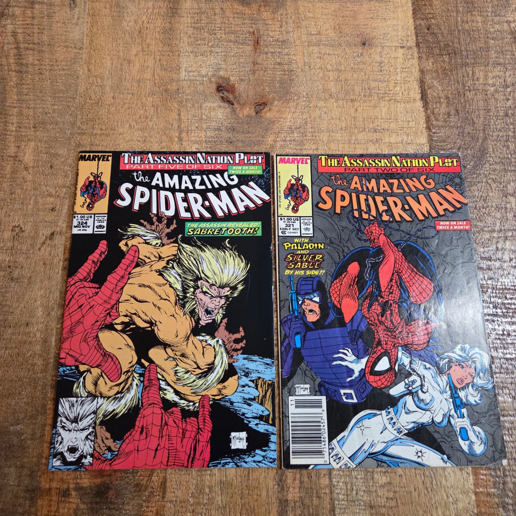 Amazing Spiderman #321 324 - image 1 of 4