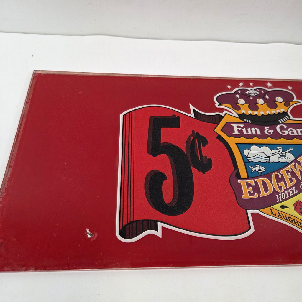Glass Casino Sign - image 2 of 2