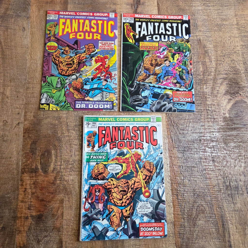 Fantastic Four #143 144 146 - image 1 of 3