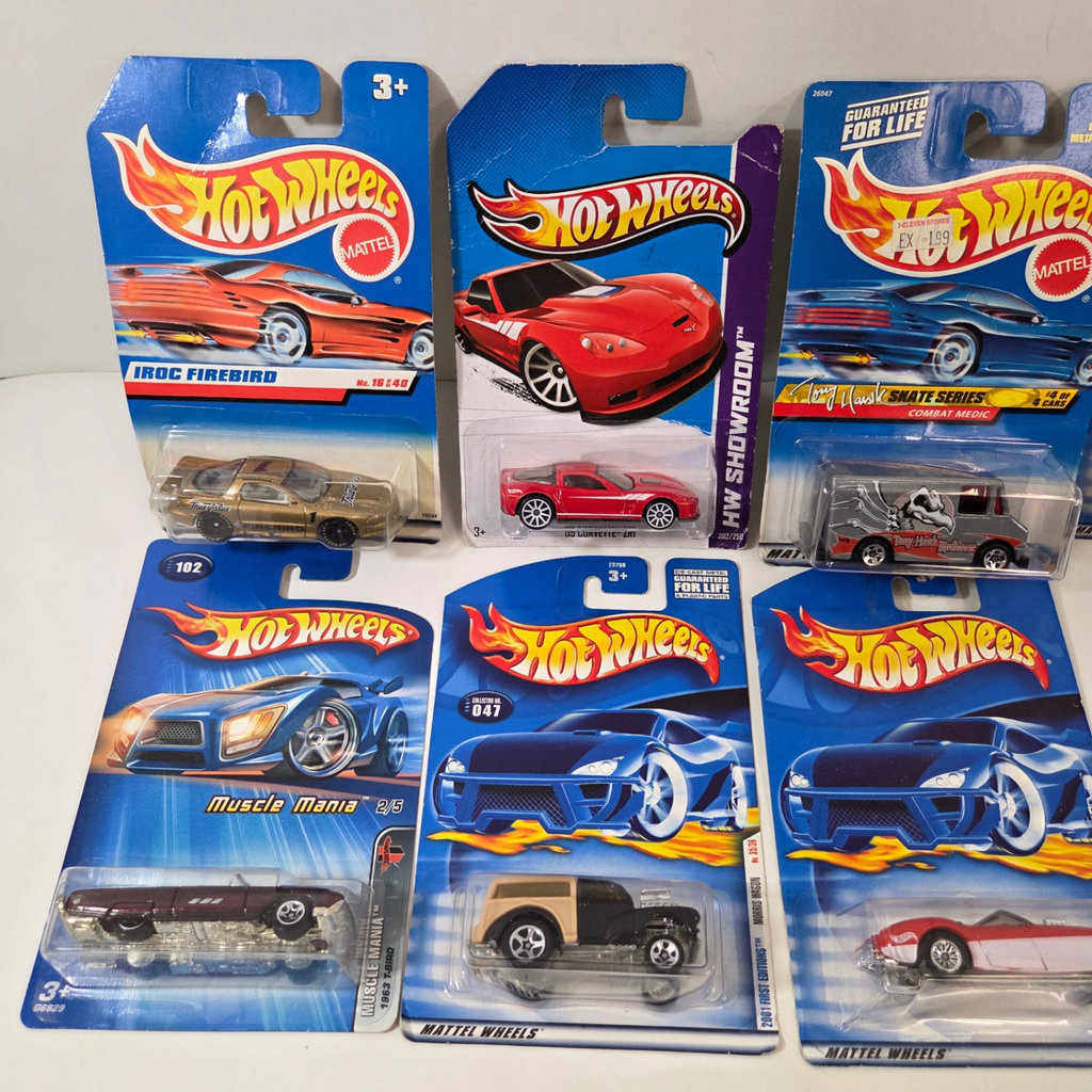 10 Hot Wheels Diecast Cars - image 2 of 3