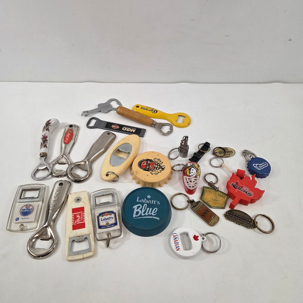 Collectible Bottle Openers and Keychains - image 1 of 4