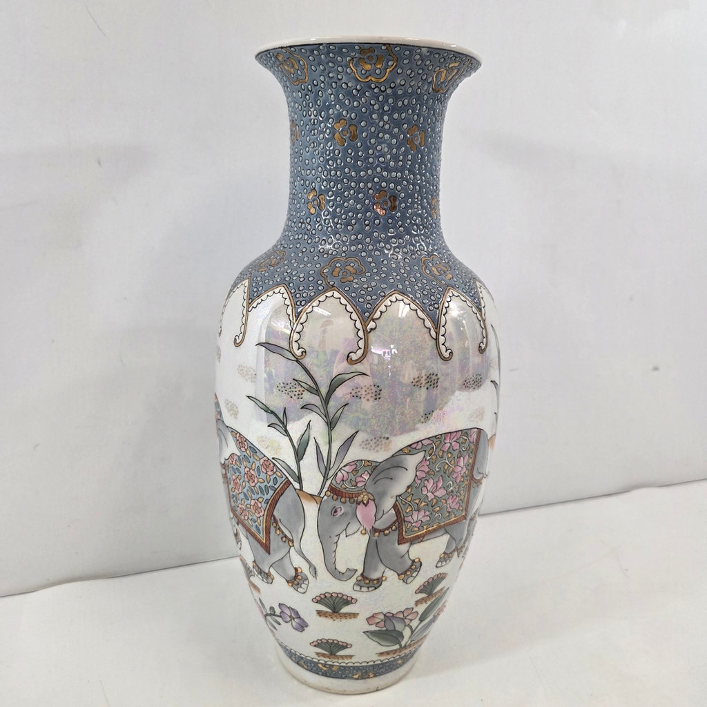 Asian Lustreware Vase - image 1 of 5