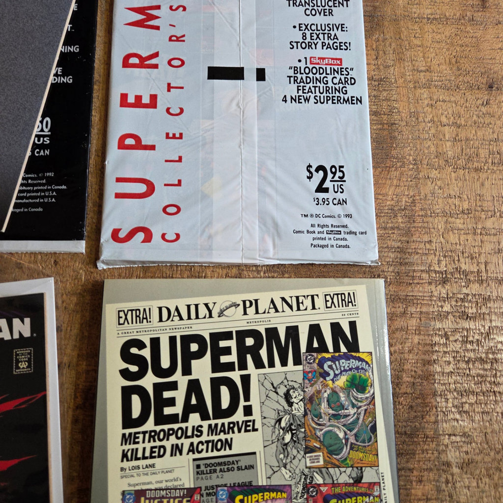 Death of Superman Comics - image 4 of 4