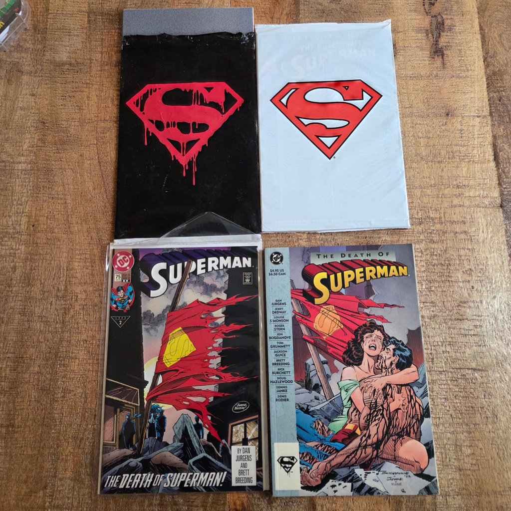 Death of Superman Comics - image 1 of 4