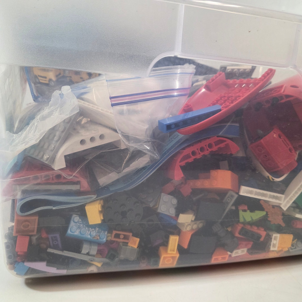 Bin of assorted LEGO - image 2 of 4