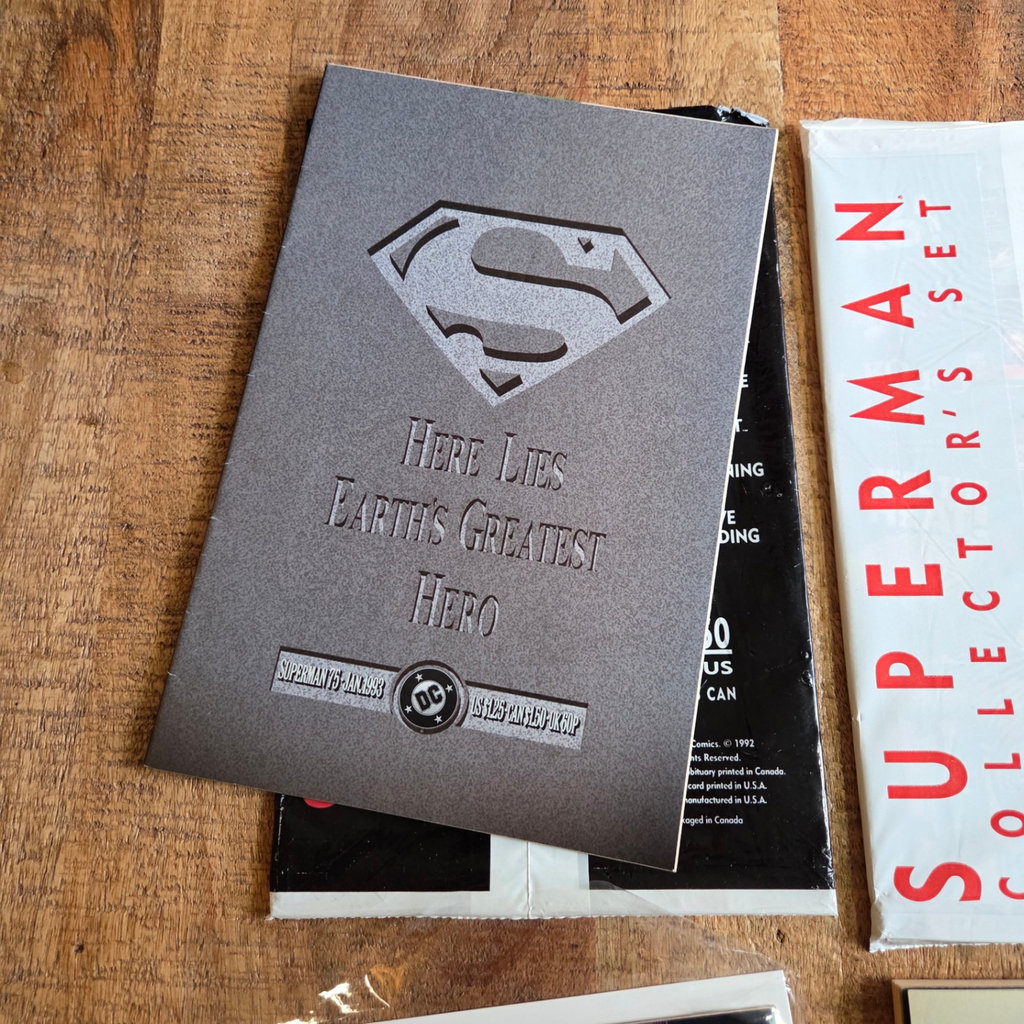 Death of Superman Comics - image 3 of 4