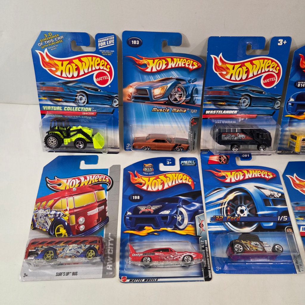 10 Hot Wheels Diecast Cars - image 2 of 3