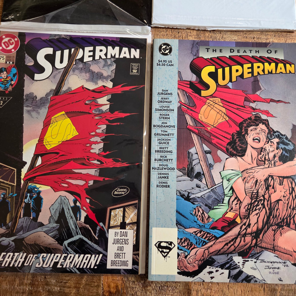 Death of Superman Comics - image 2 of 4