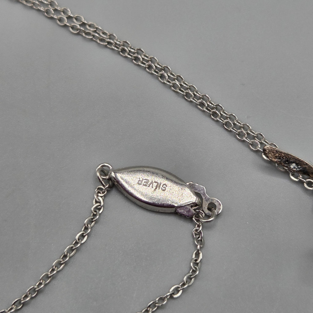 Sterling Silver Seagull Necklace 3.3 Grams - image 4 of 6