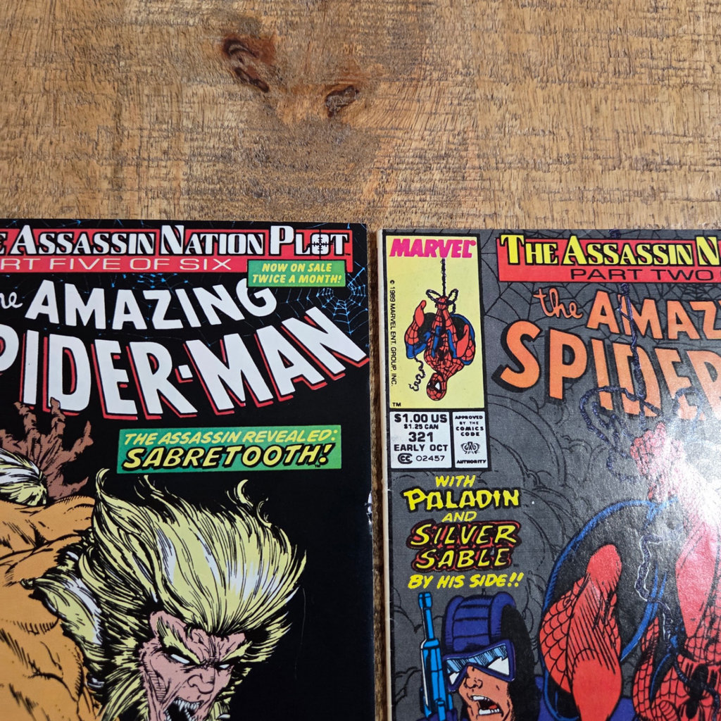 Amazing Spiderman #321 324 - image 3 of 4
