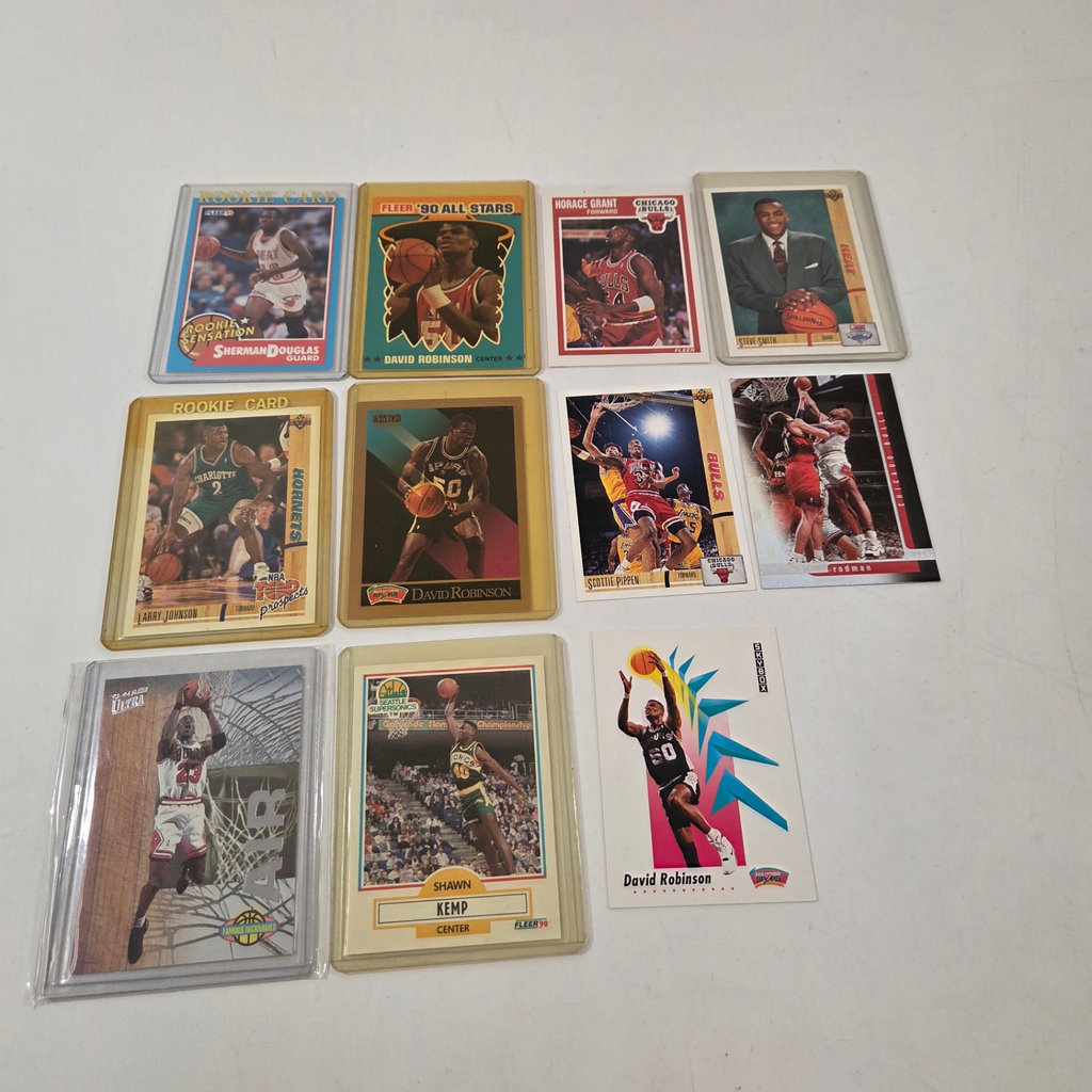 11 Basketball Cards - image 1 of 4