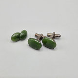 Jade Stud Earrings and Cufflinks - thumbnail 1 of 3