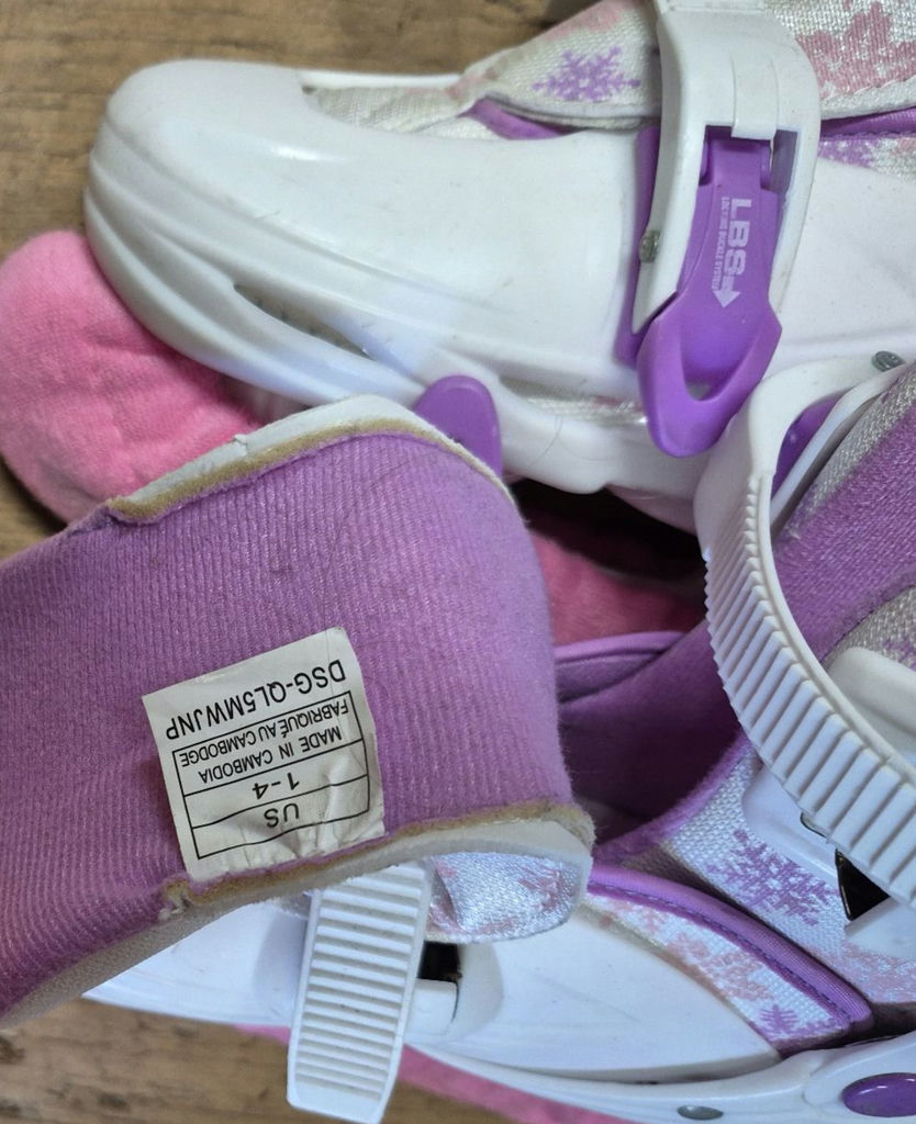 Two Pairs of Adjustable Children’s Ice Skates - image 4 of 4