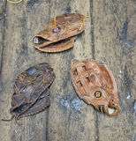 Three Baseball Gloves from Wilson, Rawlings, and Nokona - thumbnail 1 of 4