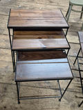 Set of Three Wooden Nesting Tables - thumbnail 1 of 1