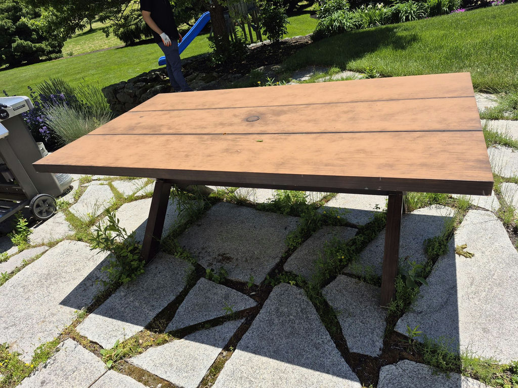 Rectangular Wooden Table - image 2 of 2