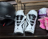 Two Helmets, Shin Guards, and Protective Pad Sets - thumbnail 4 of 5